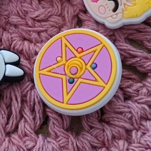 Sailor Moon 5 PC Croc Charm Jibitz Set - Picture 3 of 7